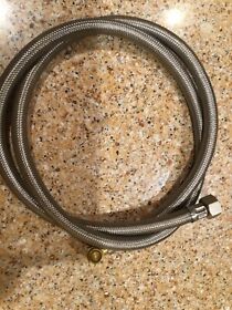 1/2 In. Comp X 3/4 Mip 5 Ft. Braided Hose With Brass Connection Dishwasher