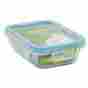 00884408024086 1112403 World Kitchen 6 Cup Glass Rectangle With Plastic Lid Pack Of 2