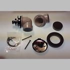 1335 Pvc-c New Dishwasher Waste And Overflow Kit Chrom Plated Fitting