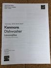154765401 Kenmore Dishwasher Use Care Guide Models