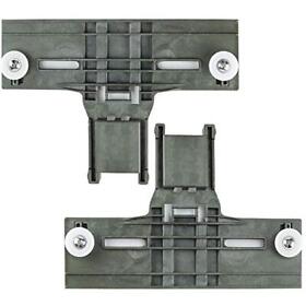 2 Pack Upgraded Dishwasher Top Rack Adjuster 1.2in Dia Wheels Replacement