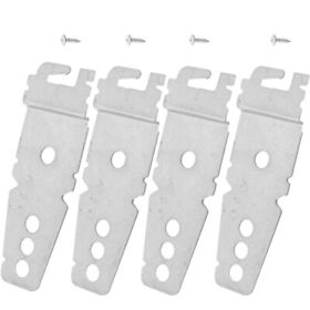 4pcs Undercounter Dishwasher Bracket For Whirlpool Compatible Compare To