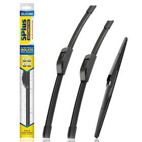 5p-si112617 5 Plus 14a Silicone Windshield Wipers Replacement For 26 Inch 17 14ap Hook