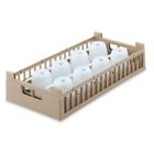 10-compartment 5280620 Vollrath Cocoa Half Size 029419126156
