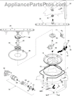 5300806864 Frigidaire Genuine Refrigerator Sump Housing New Oem