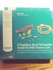 5304504506 Smart Choice Foot Stainless Steel Dishwasher Install Kit With Power