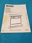 665.15962 15964 15969 16962 16964 16969 Kenmore Elite Dishwasher Use Care Owners Guide Only Class Shipping