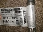 7074062 Watts Dishwasher Water Supply Connector Stainless Steel Euc