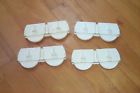 717508 717507 Whirlpool Lot Of Whirpool Dishwasher Lower Tandem Rack Rollers Wheels