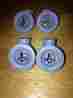 8057980 Asko Dishwasher Roller Wheels Set Of 4 Gently Used Grey From D3121
