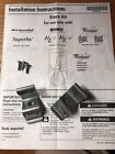 8541503 Whirlpool Genuine Oem Duet Kenmore Stack Kit Brackets