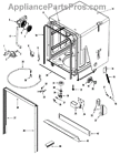 99003035 Maytag Whirlpool-amana Dishwasher Right