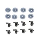 Wd12x10277 9us037 Podoy Dishwasher Wheels For Ge Profile Lower Rack Kit Stu