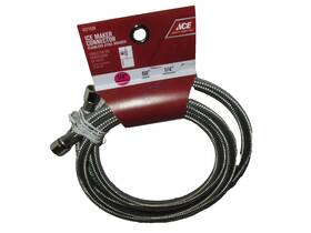 4371639 Ace 4061156 Ice Maker Connector Stainless Steel Braided 60 Inch X 1/4 Com