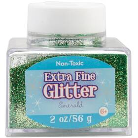 Sul2fgl-50869 Advantus 4 Pack - Sulyn Extra Fine Glitter 2oz-emerald