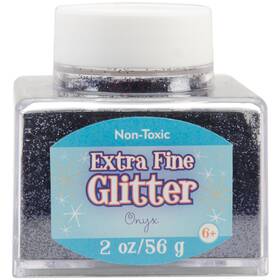 Sul2fgl-50871 Advantus 4 Pack Sulyn Extra Fine Glitter 2oz-onyx