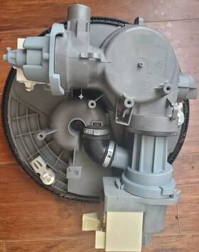 Wdf130pahb0 Aftermarket Whirlpool Dishwasher Water Drain Pump Motor - Fully Assembly