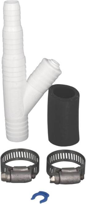 Et116-001 Air Gap International Drain Line Adapter Dla With 1/4-inch Quick Connect Fitting For A Water Filter