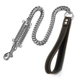 Aiyidi 713838778637 Stainless Steel Dog Chain Leashes - Labor-saving Safe Wear-resistant Water