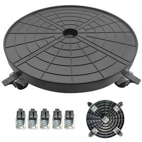 Zxh-01 Alleegold 16 Inch Heavy Duty Plant Caddy With 360 Lockable Wheels 500 Lbs Capacity O