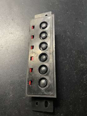 R9800086 Amana 154 214701 Original Dishwasher 6 Button Selector Switch Wm1144