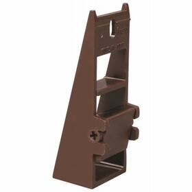 T1539 Amerimax Universal Fascia Gutter Fixer Vinyl Brown -