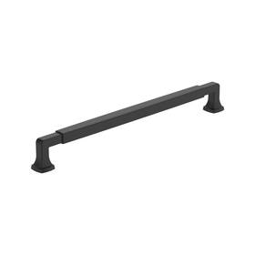 Bp37400fb Amerock Matte Black Cabinet Pull 10-1/16 In 256 Mm Center-to-
