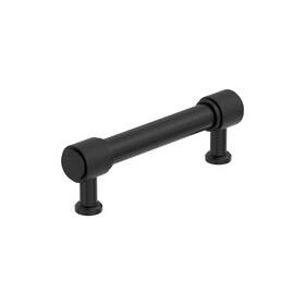 Bp37743mb Amerock Faraday 3-3/4 Inch 96mm Center-to-center Matte Black Cabinet Pull