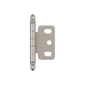 Pk3180tbg10 Amerock Cabinet Hinge 3/4 Inch 19 Mm Door Thickness Satin Nickel 1