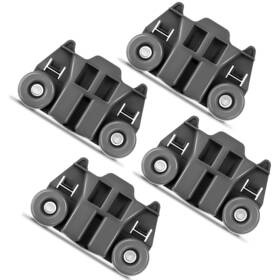 Wpw10195417v Ami Parts 757818007737 W10195417v 4 Packs Dishwasher Wheels Lower Rack Fit For Kitchen-