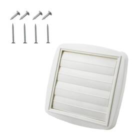 Azh-113 Amonk Adjustable Dryer Vent Cover Outside 4ftft To 5ftft 6ftft Plastic Louvered