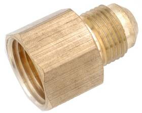 714046-0812 Anderson Metals Brass Flare Connector Lead Free 1/2 X 3/4 Inch Fpt -