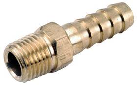 717001-0406 Anderson Metals Corp Brass Barb Insert Lead-free 1/4 Hose Id X 3/8- Inch Mpt -717001-0406