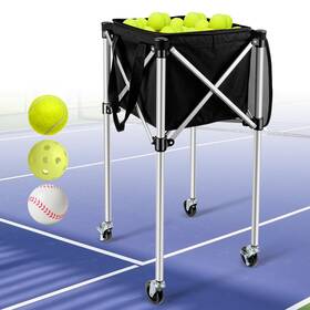 Cart-an-001 Angooni Professional Tennis Cart With Silent Pu Wheels - 2 Capacity Choices 150/240 Cart-an-001 Angooni Professional Tennis Cart With Silent Pu Wheels - 2 Capacity Choices 150/240