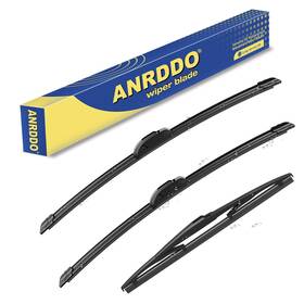 S04-261814a Anrddo 3 Wiper Blades Replacement For Jeep Cherokee 26 18 14 Set Wipers 2021 2020