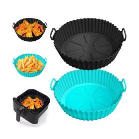 J3g-1f2-d17 Aqzfeuy Silicone Air Fryer Liners For Ninja Af101 4 Quart Af141 5 Af150 Af161... Fast Ship