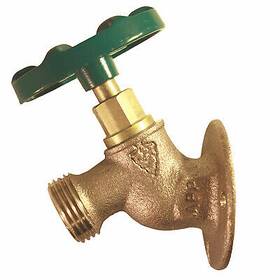 355lf Arrowhead Brass & Plumbing Solid Flange Sill Faucet Lead-free 3/4 Fip X 3/4- Inch Hose Thread -355lf