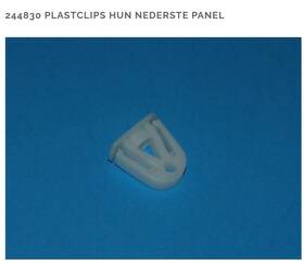 244830 Asko Plastclips Hun Nederste Panel Brand