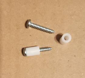 387694 Asko New Oem Dishwasher Installation Mounting Screw And Plug Spacer Set