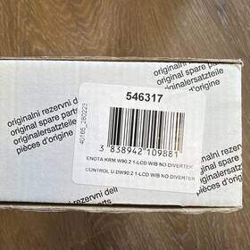 546317 Asko Dishwasher Control User Interface