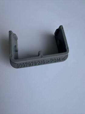 8057979-77 Asko 8057979 Dishwasher Basket Stop Grey Model D3451