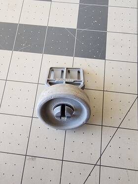 8079127 Asko Oem Dishwasher Lower Rack Wheel Roller