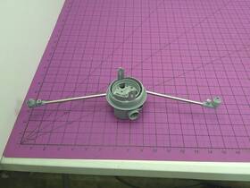 484955 Asko 810371 - Oem Dishwasher Spray Tower With Nozzles 484953 15 Inch D5636