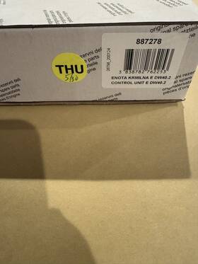 887278 Asko Dishwasher Control Board New