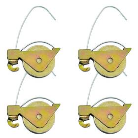 Au0530719us Augenweide 4pcs Sliding Screen Door Spring Tension Rollers Replacements For Jeld Weld K