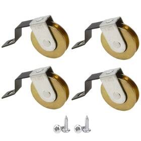 Au510530us Augenweide 4 Pack Sliding Screen Door Rollers Replacements Steel Tension Sp