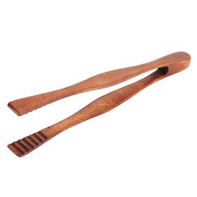 Aunmas0xazdcohkn1328 Aunmas Wooden Tong Vintage Wood Toaster Tongs Bbq Meat Clip Buffet Food