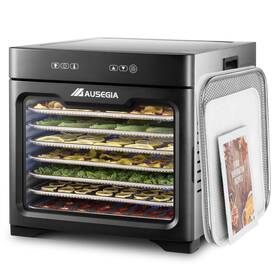 Dsc-08c Ausegia Food Dehydrator With 8.8 Inch Drying Space Bigger Than 9 Trays Dehydrators 800w