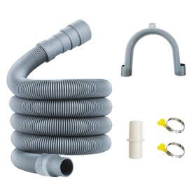 Auto-plaza 774829679975 10 Feets Universal Washing Machine Drain Hose Flexible Dishwasher Exten