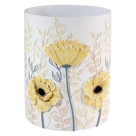 3775 Avanti Linens - Waste Basket Decorative Trash Can Chic Home Decor Marielle